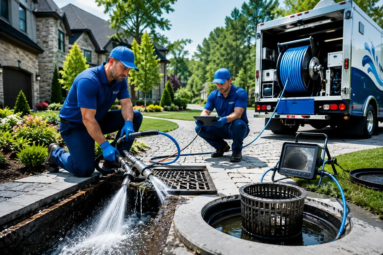 Local outdoor drain cleaning professionals in Camp Dennison, OH