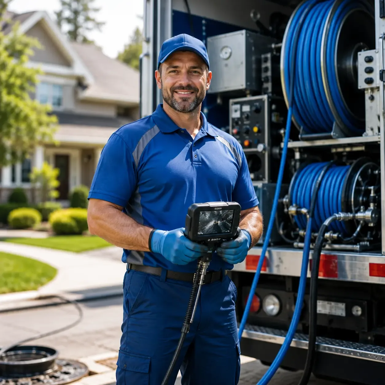 Local outdoor drain cleaning specialists in Camp Dennison, OH